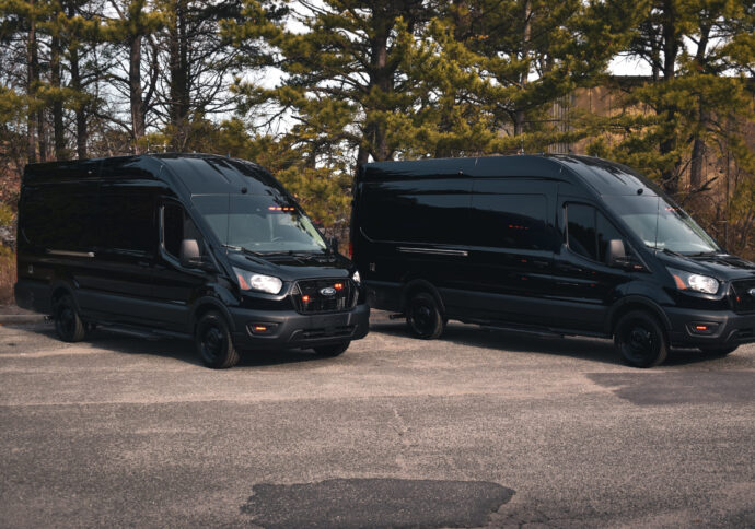 Unmarked Ford Transit Van
